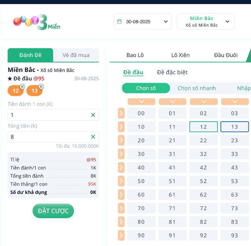 Lô Đề 3 Miền Rikbet - Cơ Hội Cá Cược Đầy Hấp Dẫn 6 Chiến thuật cá cược lô đề 3 miền