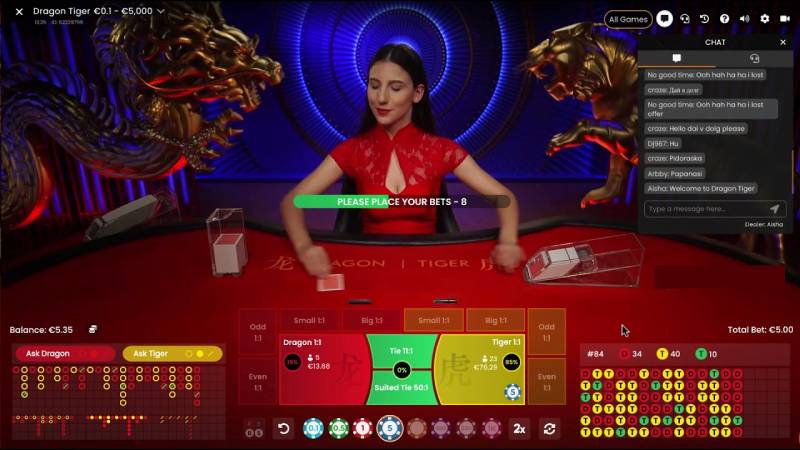 Luật Chơi Dragon Tiger Live Tại Rikbet Kèm Mẹo Chuẩn Chỉ 2 Luật chơi Dragon Tiger tại Rikbet