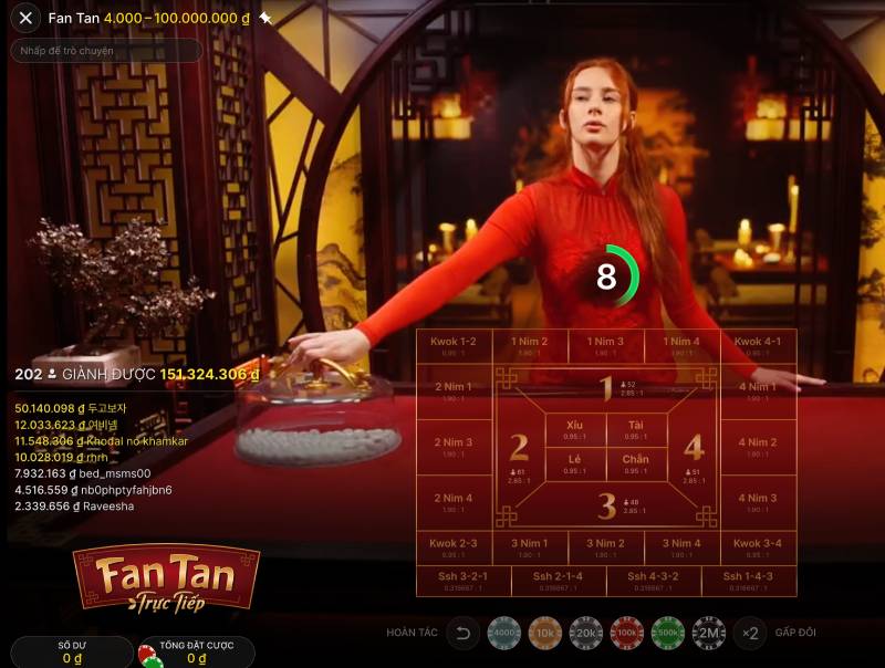 Cách Chơi Fan Tan Rikbet - Chiến Lược Thắng Lớn Mỗi Ván 5 Lướt sóng (Wave Riding)