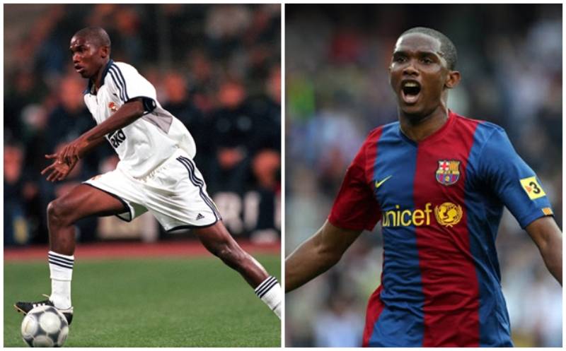 5 Cầu Thủ Từng Khoác Áo Cả Barcelona Và Real Madrid 4 Samuel Eto’o